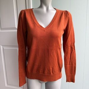 Boden cotton V-neck Jumper Sweater